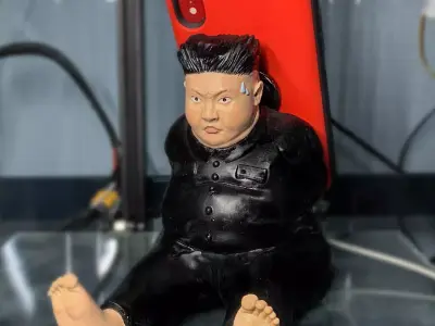 Kim Phone Stand 3D print model