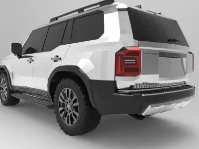 Toyota Land Cruiser 250 Prado  2024 3D model