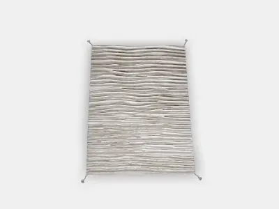 BANKKONTOR Rug high pile Low-poly 3D model