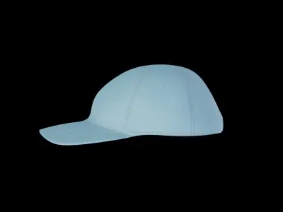 Baseball Cap Low-poly 3D model
