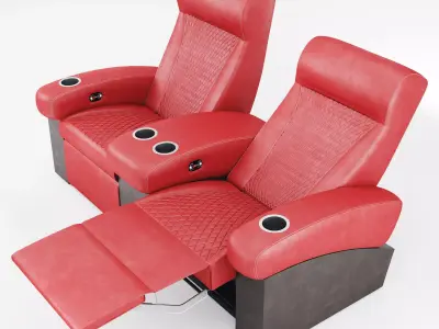 Cineak Fortuny Incliner Seating 3D model