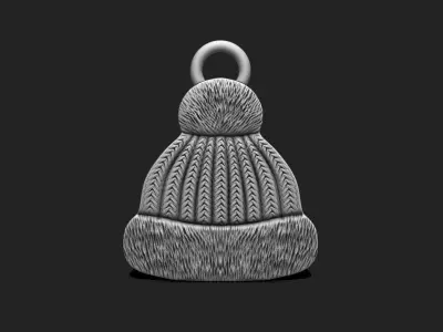 Christmas Beanie-Bonnet - Navidad - Christmas Decor 3D print model