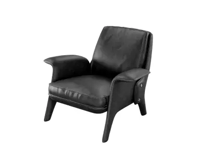 leather Armchair 3D model purchase