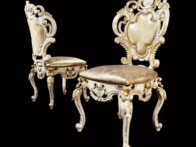 Chair from SILIK factory 3D model