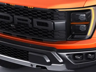 Performance Pick-up F-150 2021 Raptor 3D model