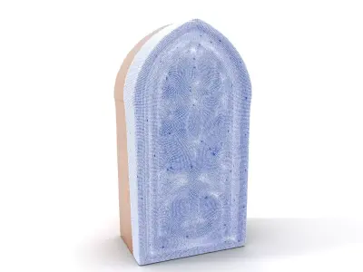 Gothic Stained Glass model pack Low-poly 3D model