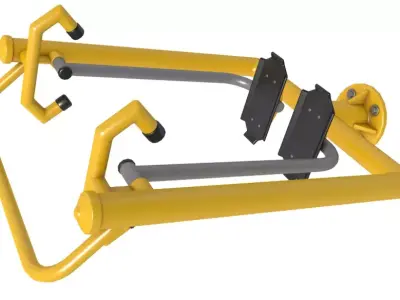 Outdoor Fitness Collection 3D model