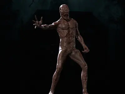 MutantZ1 Low-poly 3D model