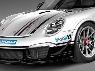 Porsche 911 GT3 Cup 2013 3D model