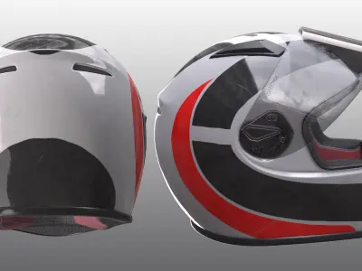 Helmet UVEX  3D model Low-poly 3D model