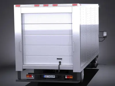 Mitsubishi Fuso BOX 2016 3D model