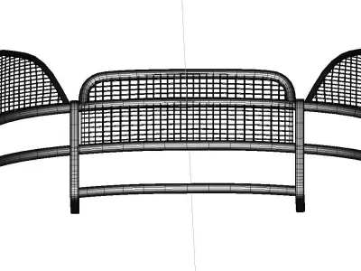 Bumper For Iveco Daily  Low-poly 3D model