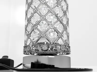 Crystal Table Lamp 3D model