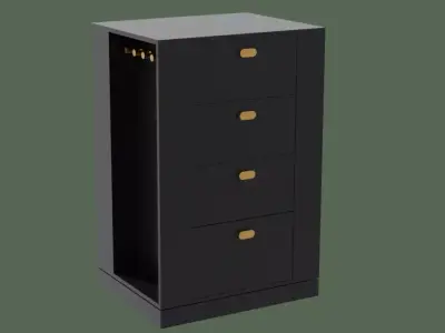 Rotating Jewelry Box 3D print model