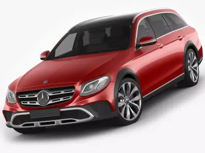 Mercedes E-class All-Terrain 2017 3D model