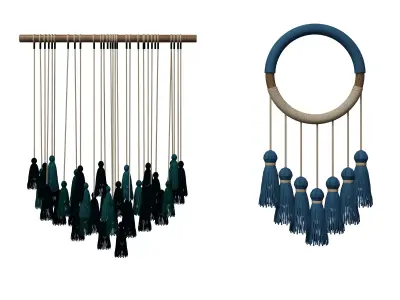 Macrame Decor 3D model