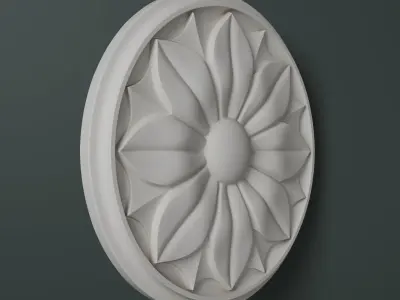 Small Rosette - 003 3D model