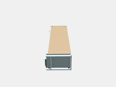 PAX Add-on corner unit with 4 shelves 3 Low-poly 3D model