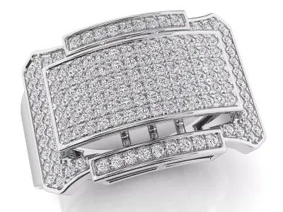 Big fancy mans ring 3D print model