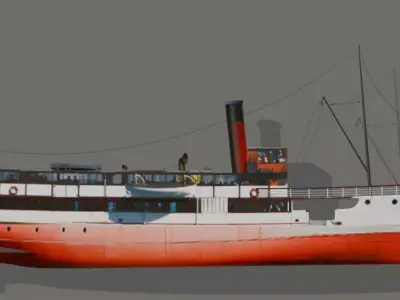 Basic Tss Ernslaw Queenstown New Zealand 3D model 3D model