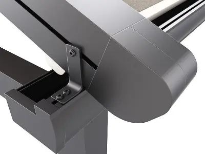 Motorized Pergola 5a 3D model