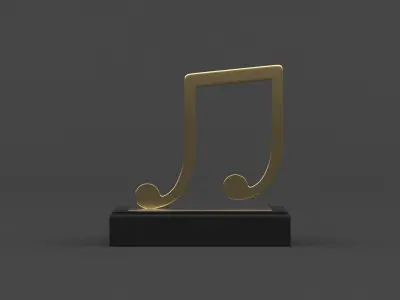 Trophy Cups 3D model 18