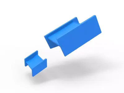 Wings of Sprint car Scale 1 to 25 3D print model