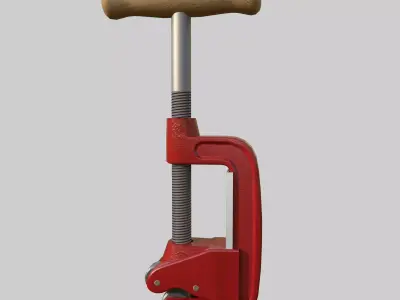 Pipe Wheel Cutter Low-poly 3D model