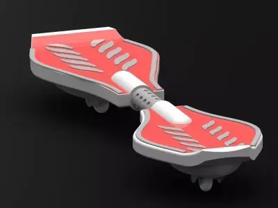 Ripstik Wave Board Free 3D model