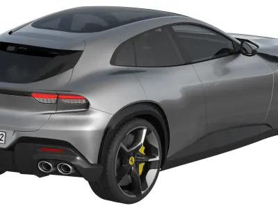 Ferrari Purosangue 3D model