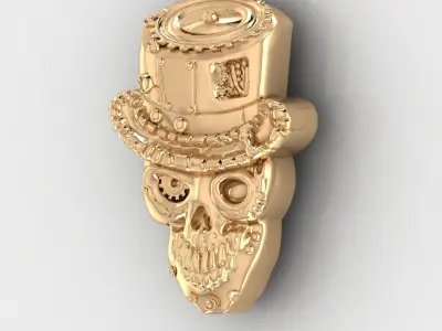 Skull 6 3D print model