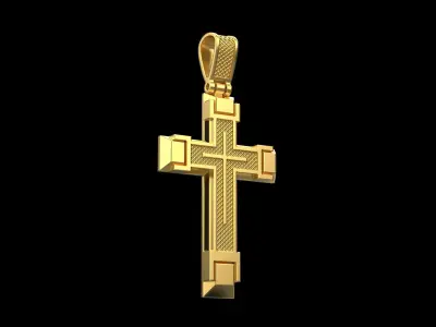 Pendant Cross N15 3D print model