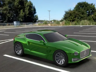 Bentley EXP 10 Speed 6 - 4K 3D model
