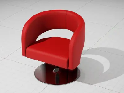 Swivel Furniture Design of Choo Chair UE4 3D model