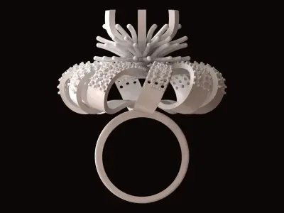 jewellery ring 3D print model