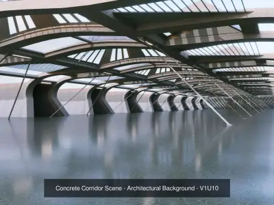 Modern Architectural Background Pack IV - 3 in 1 Collection by Generic3D