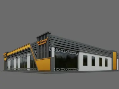 Entertainment Club ID015 Free 3D model