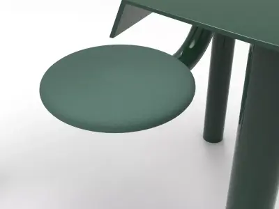 Haze Chair Low-poly 3D model