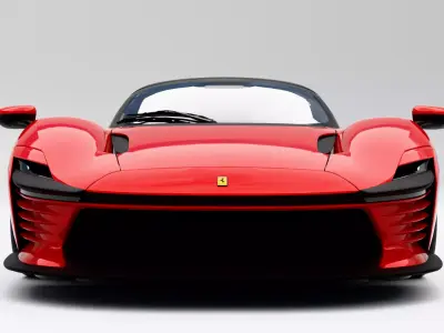 Ferrari Daytona SP3 2022 Low-poly 3D model