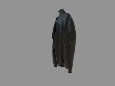 Fashion Leathet Jacket  3D model