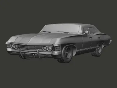 Impala 1967 3D print model