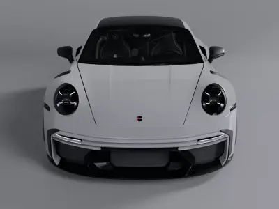 Porsche Brabus Rocket R 900 3D model