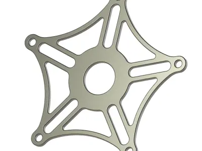 Crank Arm Metal Bracket 3D print model