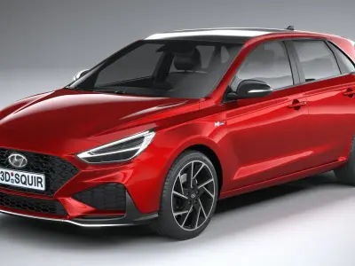 Hyundai i30 N-line 2020 3D model