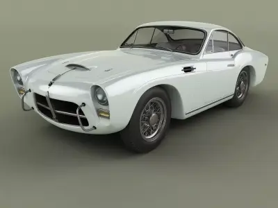 Pegaso Z-102  Coupe by Saoutchik 3D model