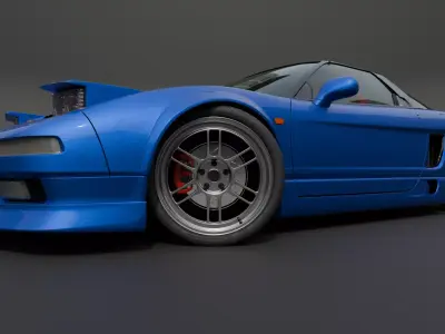 Honda NSX 1st generation Tuned 3D model