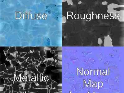 Glowing AI Brain Sphere with Predictive Abilities Low-poly 3D model