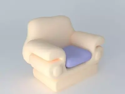 Comfortable chair Free 3D model