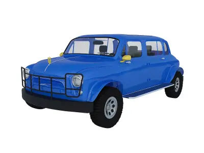 Car Ukrane model 3D model