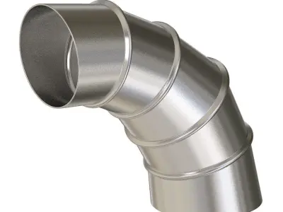 INDUSTRIAL AIR DUCT PACK 3D Model Collection